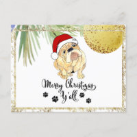 *~* AP44 Joyeux chien de Noël y'all