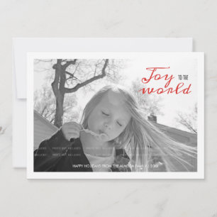 Cartes Pour Fêtes Annuelles Appartement de vacances Photo Noël Enfants Joie au