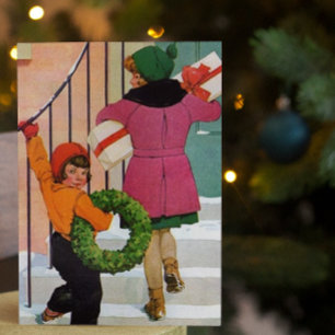 Cartes Pour Fêtes Annuelles Apporter la fête de Noël