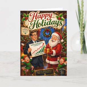Cartes Pour Fêtes Annuelles Appréciation des clients courtiers en investisseme