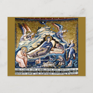 Cartes Pour Fêtes Annuelles Apse :  3. Nativité du Christ par Pietro Cavallini