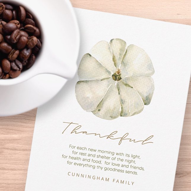 Cartes Pour Fêtes Annuelles Aquarelle Automne Citrouille Thanksgiving Thanksgi (Créateur téléchargé)