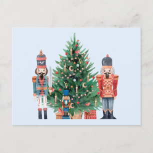 Cartes Pour Fêtes Annuelles Aquarelle et arbre de Noël