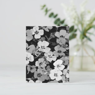 Cartes Pour Fêtes Annuelles Aquarelle Fleur rouge 2