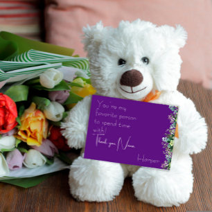 Cartes Pour Fêtes Annuelles Aquarelle florale Fête des Mères Grand-mère