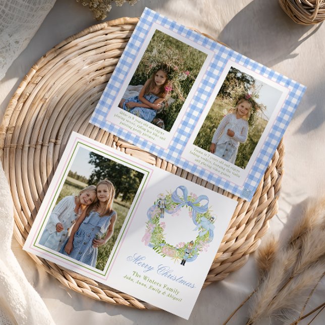 Cartes Pour Fêtes Annuelles Aquarelle Noël Casse-noisette photo (Créateur téléchargé)