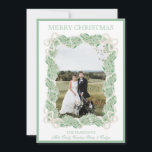 Cartes Pour Fêtes Annuelles Aquarelle Noël Garland Stocking Cinq photos<br><div class="desc">Aquarelle Noël Garland Stocking Vintage Cinq photos Carte de vacances. Cette belle carte photo de Noël présente une guirlande de Noël aquarelle avec des arcs blancs comme cadre pour une photo. Le retour de l'invitation est Noël Stockings avec la guirlande de Noël et arcs. Il est parfait si vous cherchez...</div>