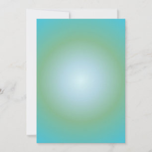 Cartes Pour Fêtes Annuelles Aquarius Aura Gradient Zodiac, Blue Green Gradient