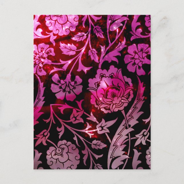 Cartes Pour Fêtes Annuelles Arabesque victorien, DAME CIARA - Valentine (Devant)