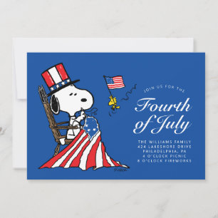 Cartes Pour Fêtes Annuelles Arachides 4 juillet pique-nique