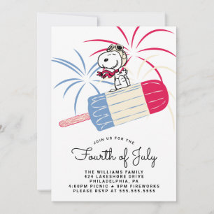 Cartes Pour Fêtes Annuelles Arachides 4 juillet pique-nique