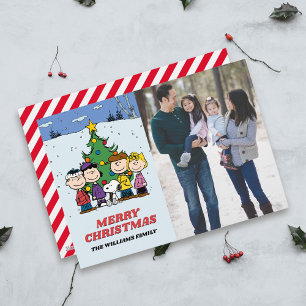 Cartes Pour Fêtes Annuelles Arachides Joyeux Noël   Ajouter votre photo et vot
