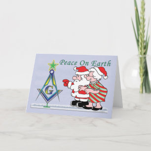 Cartes Pour Fêtes Annuelles Arborescence père Noël