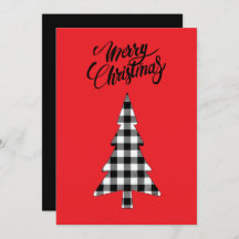 Arbre à carreaux noir et blanc de ferme vintage