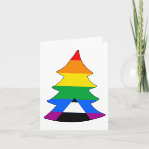 Cartes Pour Fêtes Annuelles Arbre de fêtes pour les alliés LGBTQ+