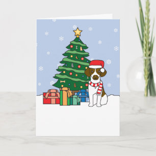 Cartes Pour Fêtes Annuelles Arbre de la Bretagne et de Noël