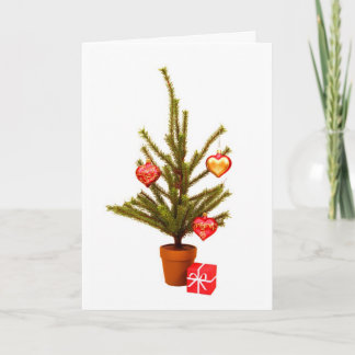 Cartes Pour Fêtes Annuelles Arbre de Noël