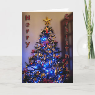 Cartes Pour Fêtes Annuelles Arbre de Noël