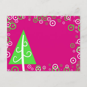 Cartes Pour Fêtes Annuelles Arbre de Noël