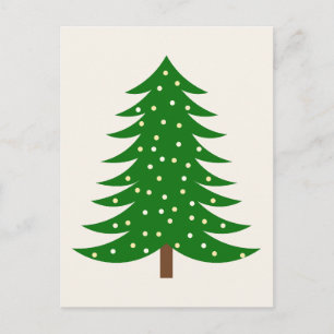 Cartes Pour Fêtes Annuelles Arbre de Noël