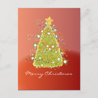 Cartes Pour Fêtes Annuelles Arbre de Noël 011009