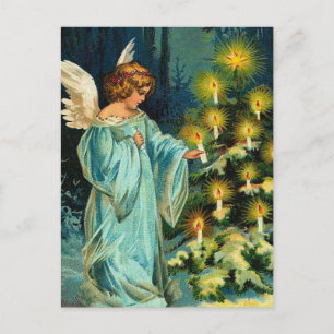 Cartes Pour Fêtes Annuelles Arbre de Noël Angel