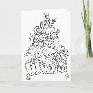 Cartes Pour Fêtes Annuelles Arbre de Noël artistique