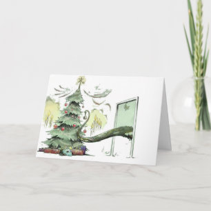 Cartes Pour Fêtes Annuelles Arbre de Noël de Cthulhu