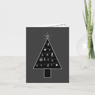 Cartes Pour Fêtes Annuelles Arbre de Noël de DOOM