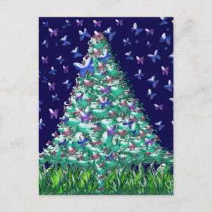 Cartes Pour Fêtes Annuelles Arbre de Noël de natures