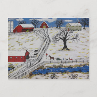 Cartes Pour Fêtes Annuelles Arbre de Noël de pays