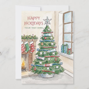 Cartes Pour Fêtes Annuelles Arbre de Noël dentaire Dentiste Noël