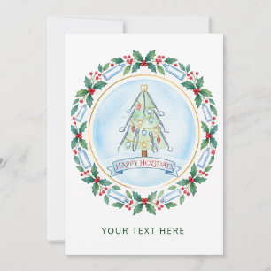 Cartes Pour Fêtes Annuelles Arbre de Noël dentaire Dentiste Noël