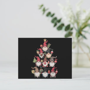 Cartes Pour Fêtes Annuelles Arbre de Noël des lutins drôle de vacances de Noël
