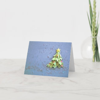 Cartes Pour Fêtes Annuelles Arbre de Noël d'étincelle