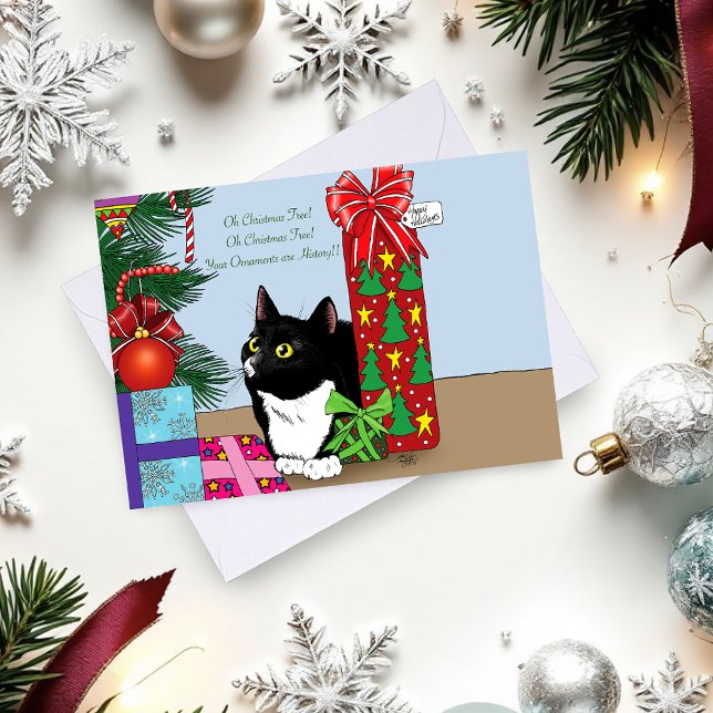 Cartes Pour Fêtes Annuelles Arbre de Noël d'O (Créateur téléchargé)