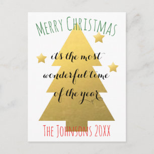Cartes Pour Fêtes Annuelles Arbre de Noël Faux