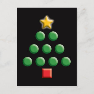 Cartes Pour Fêtes Annuelles Arbre de Noël graphique