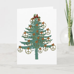 Cartes Pour Fêtes Annuelles Arbre de paix