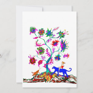 Cartes Pour Fêtes Annuelles Arbre de vie