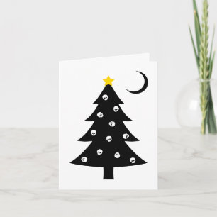 Cartes Pour Fêtes Annuelles Arbre déplaisant de Noël