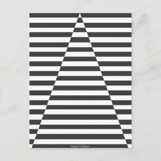 Cartes Pour Fêtes Annuelles Arbre d'illusion optique - Joyeuses fêtes
