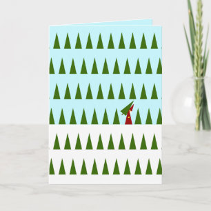 Cartes Pour Fêtes Annuelles Arbre du Père Noël
