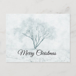 Cartes Pour Fêtes Annuelles Arbre hivernal