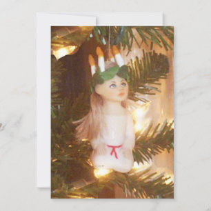 Cartes Pour Fêtes Annuelles Arbre Jour de Sainte-Lucie JL Biel