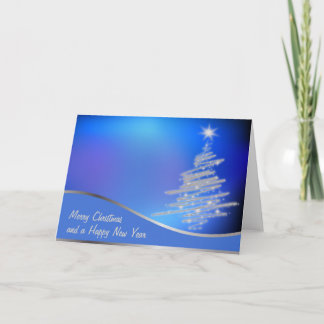 Cartes Pour Fêtes Annuelles arbres de noël