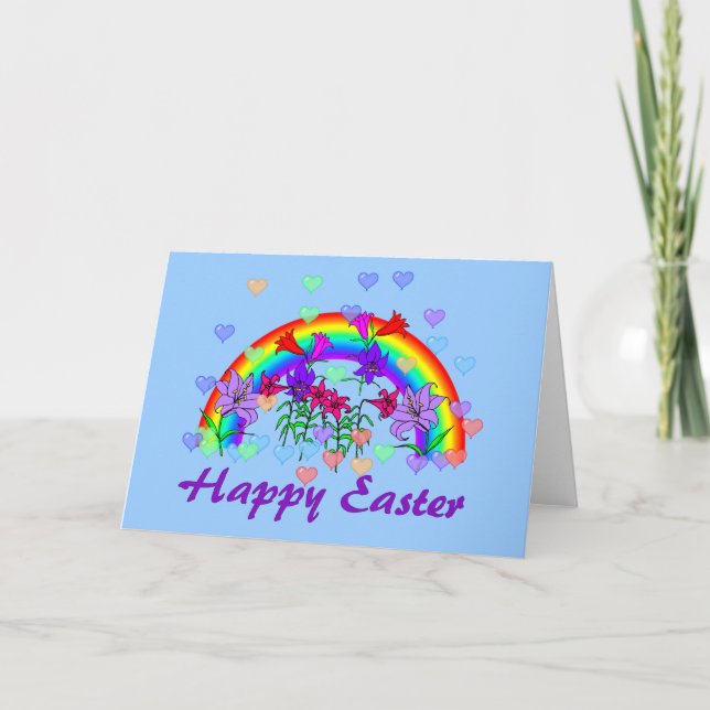 Cartes Pour Fêtes Annuelles Arc-arc de Pâques (Devant)