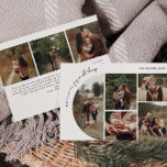 Cartes Pour Fêtes Annuelles Arc De Boho Moderne Joie En Toutes Choses Huit Pho<br><div class="desc">Célébrez la joie de la saison avec cette joie moderne de l'arc boho en tout huit cartes de vacances photo. Le script unique et chic éditable crée une touche de charme et d'individualité. Son design simple et élégant, noir et blanc, avec son cadre d'arche bohème classique, évoque une ambiance hivernale...</div>