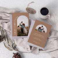 Arc minimaliste Beige 2 Photo Joyeux Noël