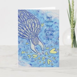 Cartes Pour Fêtes Annuelles Archangel Michael's Support Custom Greeting Cards